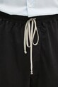 Rick Owens szorty bawełniane Drawstring Pods czarny DU01E3380.RIGP