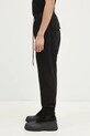 Pamučni donji dio trenirke Rick Owens Prisoner Drawstring DU01E3395.RIG crna SS25
