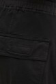 Rick Owens cotton joggers Prisoner Drawstring black DU01E3395.RIG