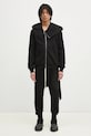 Rick Owens cotton joggers Prisoner Drawstring DU01E3395.RIG black