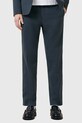 AllSaints pantaloni BAY M018QC albastru SS25