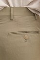 Брюки с примесью льна Hackett London зелёный HM470596R