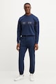 Guess pantaloni de trening Z5GB06.K6ZS1 bleumarin SS25