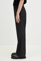 Needles pantaloni in lana Side Tab Boot-Cut QV095 nero SS25