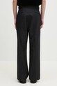 Abbigliamento Needles pantaloni in lana Side Tab Boot-Cut QV095 nero