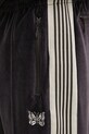 Needles velour sweatpants Narrow Track brown QV321