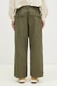 Odzież Human Made spodnie bawełniane Air Force Pants HM29PT009 zielony