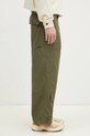 Human Made cotton trousers Air Force Pants green HM29PT009