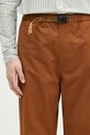 Human Made pantaloni Easy Pants HM29PT015 marrone