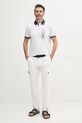 Nohavice Aeronautica Militare PA1665CT3534 biela SS25