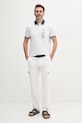 Παντελόνι Aeronautica Militare PA1665CT3534 λευκό SS25