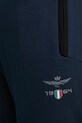 Aeronautica Militare pantaloni de bumbac PF965F581 bleumarin