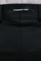 Karl Lagerfeld spodnie wełniane KL STUDIO czarny 552055.255422