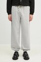 MKI MIYUKI ZOKU pantaloni de trening din bumbac 800 Gsm Superweight Cuffed Joggers bumbac gri 800.GSM.SUPERW.CUF