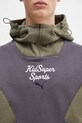 Bavlněná mikina Puma PUMA x KIDSUPER Pants fialová 630932