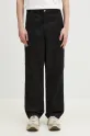 Carhartt WIP pantaloni Simple Pant dritto nero I034907.8902