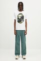Хлопковые брюки Carhartt WIP Regular Cargo Pant зелёный I032467.2M202