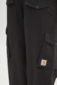 Carhartt WIP spodnie bawełniane Unit Pant czarny I034562.8906