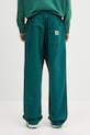Abbigliamento Carhartt WIP pantaloni Floyde Pant I034816.2PBGD turchese