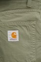 Памучен панталон Carhartt WIP Landon Pant зелен I034806.1YFGD