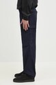 Kalhoty Carhartt WIP Aviation Pant I032468.1C02 námořnická modř SS25