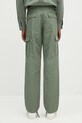 Odzież Carhartt WIP spodnie bawełniane Aviation Pant I032468.1YF02 zielony