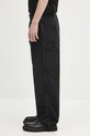 Carhartt WIP pantaloni Double Knee Pant I034796.894O negru SS25
