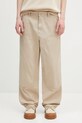 Carhartt WIP cotton trousers Double Knee Pant cotton beige I034795.G102