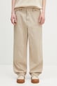 Carhartt WIP cotton trousers Double Knee Pant cotton beige I034795.G102