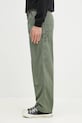 Carhartt WIP pantaloni in cotone Double Knee Pant I034795.1YF02 verde SS25