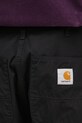 Хлопковые брюки Carhartt WIP Double Knee Pant чёрный I034795.8902