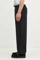Carhartt WIP spodnie bawełniane OG Single Knee Pant I033754.8906 czarny SS25