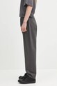 Бавовняні штани Alpha Industries Alpha Chino Pant Relaxed 146202.684 сірий SS25