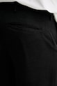 Abercrombie & Fitch pantaloni din amestec de in negru KI130.5016.900