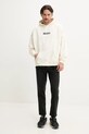 Abercrombie & Fitch pantaloni din amestec de in KI130.5034.900 negru SS25