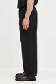 Хлопковые брюки No Problemo Mini Problemo Work Pant - Twill NP3011403 чёрный SS25