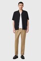 AllSaints pantaloni din lana TALLIS panza bej M032TB