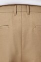 AllSaints pantaloni din lana TALLIS bej M032TB