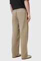 AllSaints pantaloni din amestec de in HANBURY M038TC bej