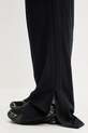 Kalhoty s příměsí vlny AMBUSH Suit Pants 12115314 námořnická modř
