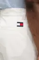 Tommy Hilfiger pantaloni de bumbac SAILING alb MN0MN00016