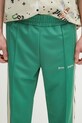 Palm Angels pantaloni de trening Classic Logo Track verde PMCJ020S25FAB0015703