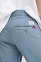 Levi's pantaloni din amestec de in XX CHINO STD II albastru 17196.0155