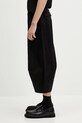 Hlače Ader Error Apparel-Bottom BO01SSSA0206BK crna SS25