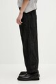 Ader Error jeansy Apparel-Bottom BO01SSJE0103BK czarny SS25