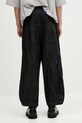 Odzież Ader Error jeansy Apparel-Bottom BO01SSJE0103BK czarny