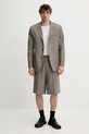 Filippa K szorty z domieszką wełny 31434.FK brązowy SS25