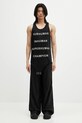 Брюки с примесью шерсти 032C '032C Office Attire' чёрный S25.MRW.0903.000