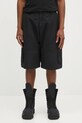 032C cotton trousers ‘Intermission’ black S25.URW.1001.000