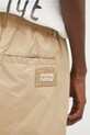 AAPE pantaloni de bumbac Now Woven bej AAPPTMB665XXO